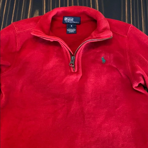 Polo - Ralph Lauren Boy Sweater with Zipper - Picture 4 of 6